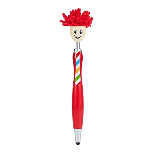 5 Fun Pens Fluffy Doll Pen Screen Touchs Austauschbarer Kugelschreiber 1ml Ejk878 von Clicitina