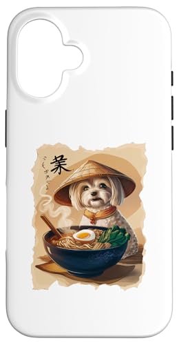 Männer Frau Kawaii Essen Ramen Japanisch Malteser Hülle für iPhone 16 von Click For Aesthetic Anime Japanese Noodles Designs