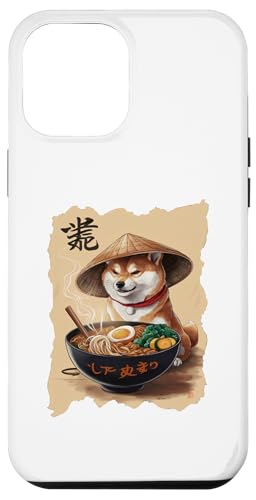 Männer Frau Kawaii Essen Ramen Japanisch Shiba Inu Hülle für iPhone 12 Pro Max von Click For Aesthetic Anime Japanese Noodles Designs