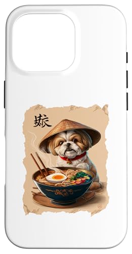 Männer Frau Kawaii Essen Ramen Japanisch Shih Tzu Hülle für iPhone 16 Pro Männer Frau Kawaii Essen Ramen Japanisch Shih Tzu Hülle für iPhone 16 Pro von Click For Aesthetic Anime Japanese Noodles Designs