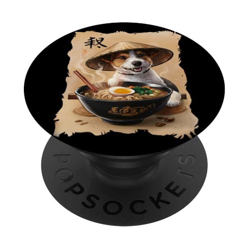 Männer Frau Kawaii isst Ramen Japanischer Jack Russel Terrier PopSockets Klebender PopGrip Männer Frau Kawaii isst Ramen Japanischer Jack Russel Terrier PopSockets Klebender PopGrip von Click For Aesthetic Anime Japanese Noodles Designs