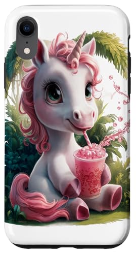 Einhorn Männer Frau Boba Tee Kawaii Bubble Tea Einhorn Hülle für iPhone XR Einhorn Männer Frau Boba Tee Kawaii Bubble Tea Einhorn Hülle für iPhone XR von Click For Kawaii Bubble Tea Animals Designs