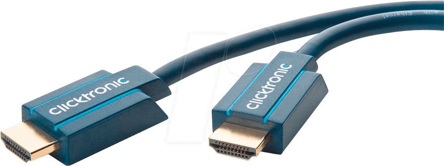 CLICKTRONIC CLICK CAS 40989 - Ultra High Speed HDMI Kabel für 8K@60 Hz, 1,5m (40989) von Clicktronic