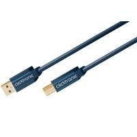 ClickTronic 0.5m USB3.0 A - B m/m 0.5m USB A USB B Blau USB Kabel (70090) von Clicktronic