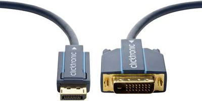 ClickTronic 70730 - DisplayPort - DVI-D - Männlich/männlich - Gold - Blau - Kupfer (70730) von Clicktronic