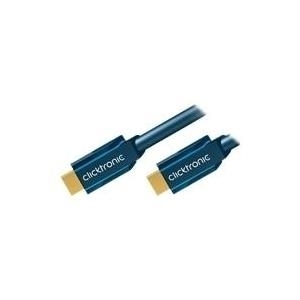 ClickTronic Casual Series - HDMI mit Ethernetkabel - HDMI (M) bis HDMI (M) - 15 m von Clicktronic