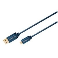 ClickTronic - USB-Kabel - Micro-USB Typ B (M) zu USB (M) - 3 m von Clicktronic