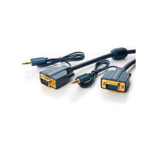Clicktronic 70132 VGA und Audio-Verbindungskabel bis WQXGA von Clicktronic