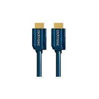 Clicktronic CLICK C - HDMI mit Ethernetkabel - HDMI (M) bis HDMI (M) - 12.5 m - Doppelisolierung - 4K Unterstützung (70308) von Clicktronic