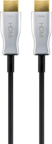 Clicktronic Optisches Hybrid HDMI(TM) Kabel, vergoldet; Optisches Hybrid HDMI(TM) Kabel, vergoldet, Schwarz, 80 m - HDMI(TM)-Stecker (Typ A) > HDMI(TM)-Stecker (Typ A) von Clicktronic