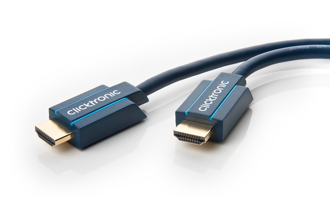 High Speed HDMI Kabel mit Ethernet Hochgeschwindigkeitskabel für Ultra HD High Speed HDMI Kabel mit Ethernet Hochgeschwindigkeitskabel für Ultra HD von Clicktronic