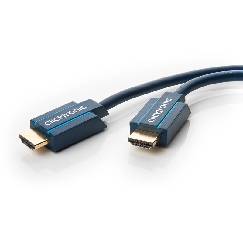 Standard HDMI™Kabel mit Ethernet(HDMI A/HDMI A) 20 Meter von Clicktronic