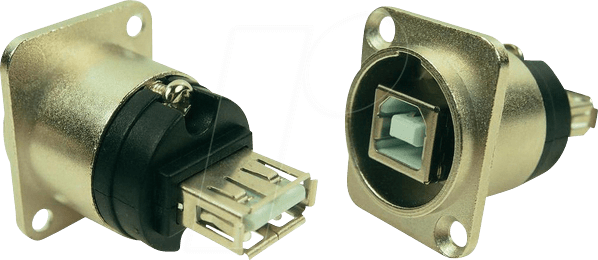 CLIFF CP30111 - USB-Adapter FT, 1 x USB 2.0 B-Buchse > 1 x USB 2.0 A-Buchse von Cliff