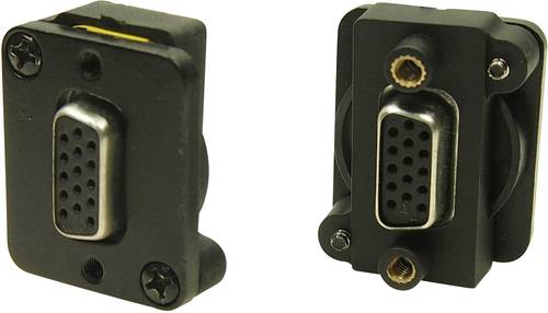 Cliff CP30229BM D-SUB Adapter VGA-Buchse - VGA-Buchse 1St. von Cliff