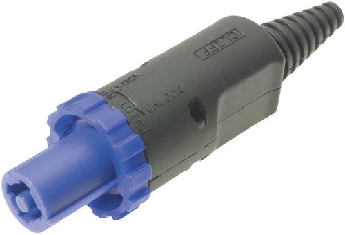 Cliff FCR2066 Netz-Steckverbinder FC Stecker, gerade Gesamtpolzahl: 3 + PE 20A Blau 1St. von Cliff