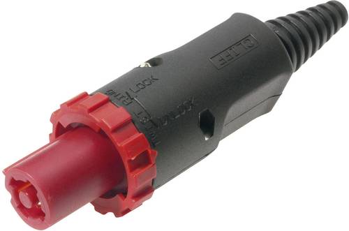 Cliff FCR2067 Netz-Steckverbinder FC Stecker, gerade Gesamtpolzahl: 3 + PE 20A Rot 1St. von Cliff