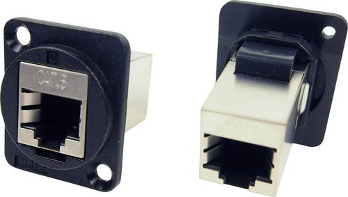 Cliff XLR Adapter FTP RJ45 Cat6 auf RJ45 Cat6 Adapter, Einbau CP30222SX CP30222SX Inhalt: 1St. von Cliff