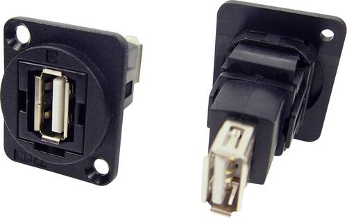 Cliff XLR Adapter USB 2.0A Buchse auf USB 2.0A Adapter, Einbau CP30208N CP30208N Inhalt: 1St. von Cliff