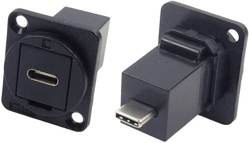 Cliff XLR Adapter USB-C®® Buchse auf USB-C®® Adapter, Einbau CP30211 Inhalt: 1St. von Cliff