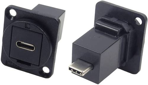 Cliff XLR Adapter USB-C®® Buchse auf USB-C®® Adapter, Einbau CP30211X Inhalt: 1St. von Cliff