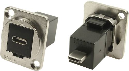 Cliff XLR Adapter USB-C™ Buchse auf USB-C™ Stecker Adapter, Einbau CP30211M Inhalt: 1St. von Cliff