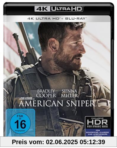 American Sniper (4K Ultra HD) (+ Blu-ray) von Clint Eastwood