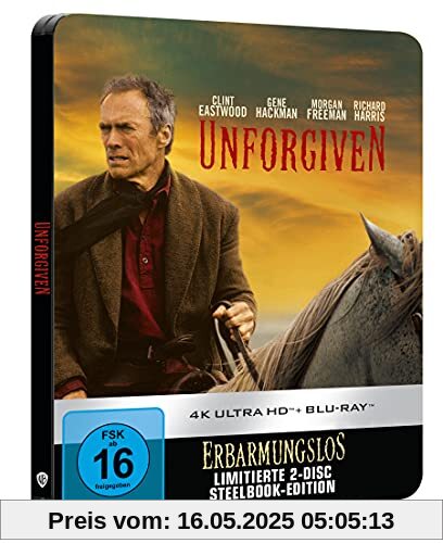 Erbarmungslos - Steelbook [Blu-ray] von Clint Eastwood