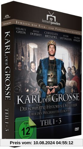 Karl der Große - Der komplette Historien-Dreiteiler (Fernsehjuwelen) [2 DVDs] von Clive Donner