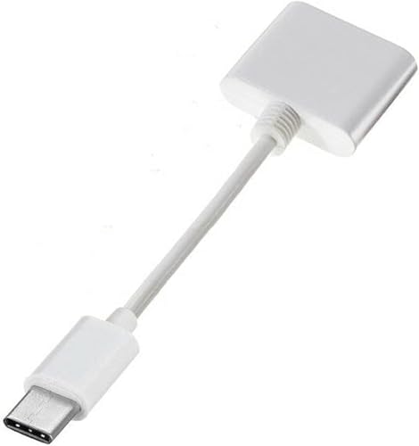 Für Apple 30-polige Buchse auf USB 3.1 Typ-C USB-C Sync Daten Ladeadapter Kabel Handy OTG Adapter USB-Kabel Zubehör (weiß) von Clockjuan