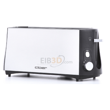 3710 sw/metall matt - Toaster 4 Scheiben 3710 sw/metall matt 3710 sw/metall matt - Toaster 4 Scheiben 3710 sw/metall matt von Cloer