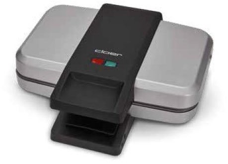 6259 Sandwichmaker silber/schwarz von Cloer