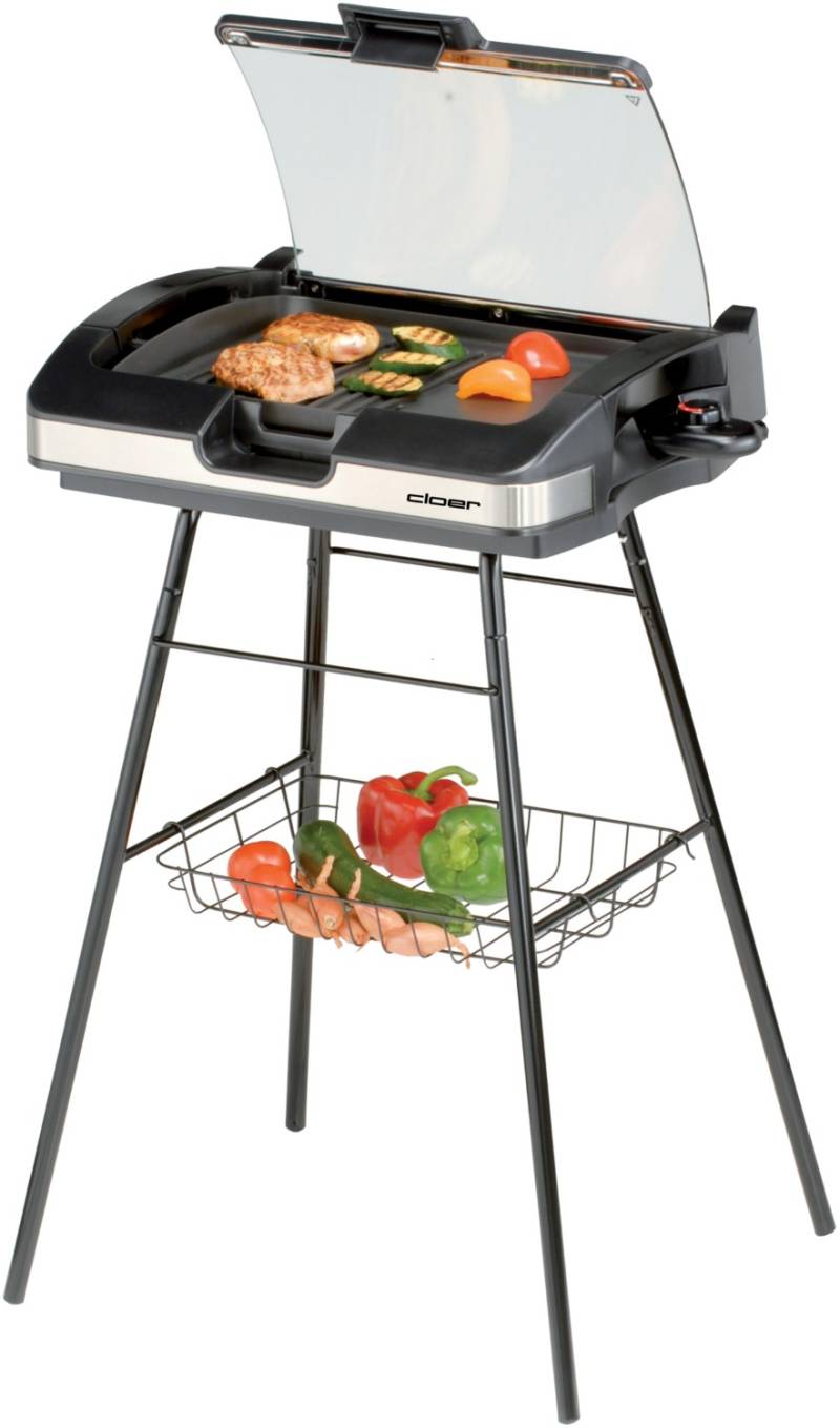 6720 Barbeque-Standgrill schwarz von Cloer