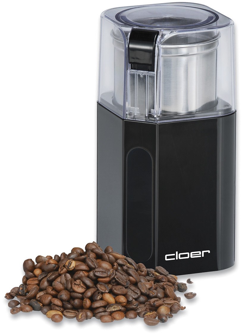 7580 Schlagmesser-Kaffeemühle schwarz von Cloer