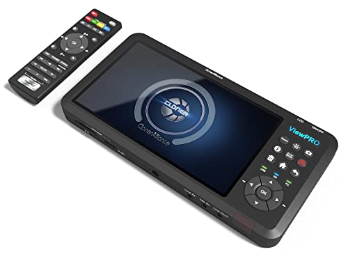 ClonerAlliance ViewPro, tragbarer HDMI-Videorecorder mit 1080p bei 60 fps und Wiedergabe mit 7-Zoll-LCD, AV/VGA/YPbPr-Eingängen. Aufzeichnung planen. Kein Fernseher erforderlich. von ClonerAlliance