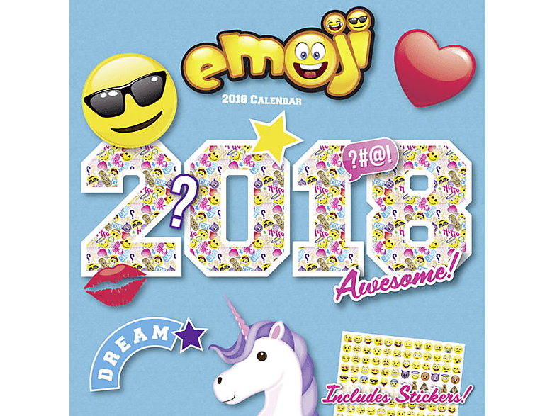 Close Up Emoji Kalender 2018 von Close Up