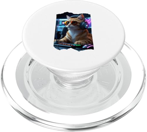 DJ Katze PopSockets PopGrip für MagSafe von Cloudcoast.store