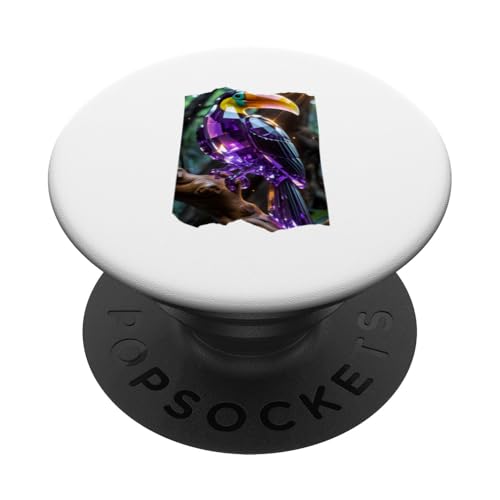 Diamant Vogel PopSockets Klebender PopGrip von Cloudcoast.store