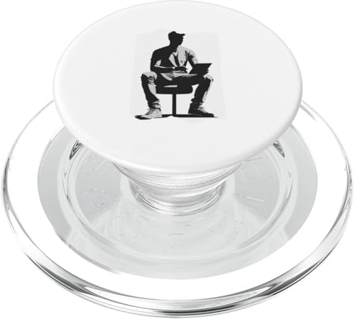 Mann Schatten PopSockets PopGrip für MagSafe von Cloudcoast.store