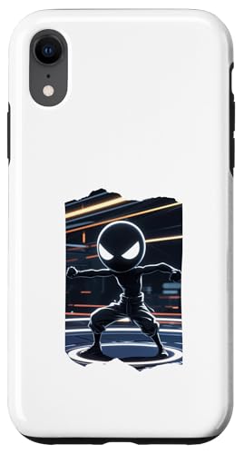 Ninja Männchen Hülle für iPhone XR Ninja Männchen Hülle für iPhone XR von Cloudcoast.store