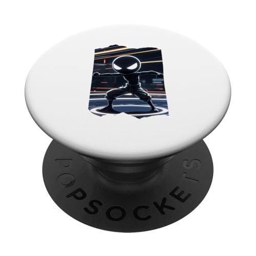 Ninja Männchen PopSockets Klebender PopGrip von Cloudcoast.store
