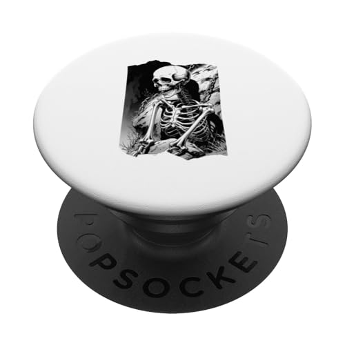 Skelett PopSockets Klebender PopGrip von Cloudcoast.store