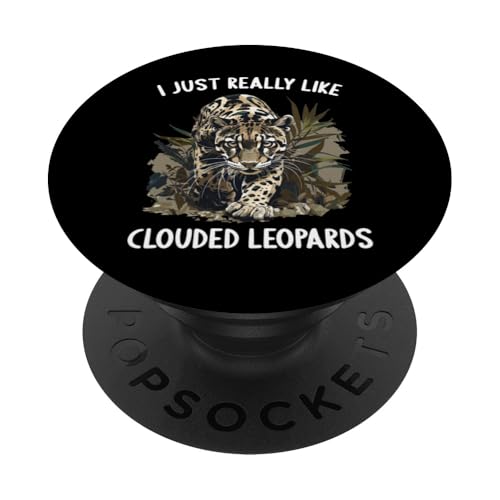 Clouded Leopard Nebelparder PopSockets Klebender PopGrip Clouded Leopard Nebelparder PopSockets Klebender PopGrip von Clouded Leopard Nebelparder Geschenk Shop