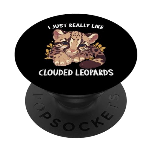 Clouded Leopard Nebelparder PopSockets Klebender PopGrip Clouded Leopard Nebelparder PopSockets Klebender PopGrip von Clouded Leopard Nebelparder Geschenk Shop