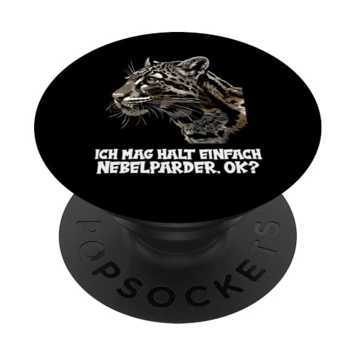 Clouded Leopard Nebelparder PopSockets Klebender PopGrip Clouded Leopard Nebelparder PopSockets Klebender PopGrip von Clouded Leopard Nebelparder Geschenk Shop