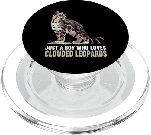 Clouded Leopard Nebelparder PopSockets PopGrip für MagSafe Clouded Leopard Nebelparder PopSockets PopGrip für MagSafe von Clouded Leopard Nebelparder Geschenk Shop