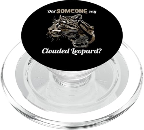 Clouded Leopard Nebelparder PopSockets PopGrip für MagSafe Clouded Leopard Nebelparder PopSockets PopGrip für MagSafe von Clouded Leopard Nebelparder Geschenk Shop