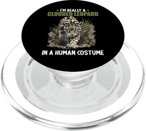 Clouded Leopard Nebelparder PopSockets PopGrip für MagSafe Clouded Leopard Nebelparder PopSockets PopGrip für MagSafe von Clouded Leopard Nebelparder Geschenk Shop