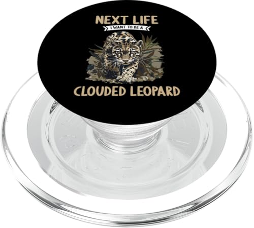 Clouded Leopard Nebelparder PopSockets PopGrip für MagSafe Clouded Leopard Nebelparder PopSockets PopGrip für MagSafe von Clouded Leopard Nebelparder Geschenk Shop