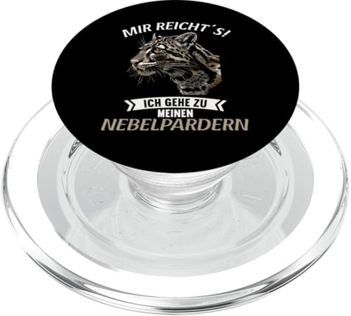 Clouded Leopard Nebelparder PopSockets PopGrip für MagSafe Clouded Leopard Nebelparder PopSockets PopGrip für MagSafe von Clouded Leopard Nebelparder Geschenk Shop