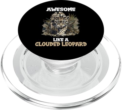 Clouded Leopard Nebelparder PopSockets PopGrip für MagSafe Clouded Leopard Nebelparder PopSockets PopGrip für MagSafe von Clouded Leopard Nebelparder Geschenk Shop